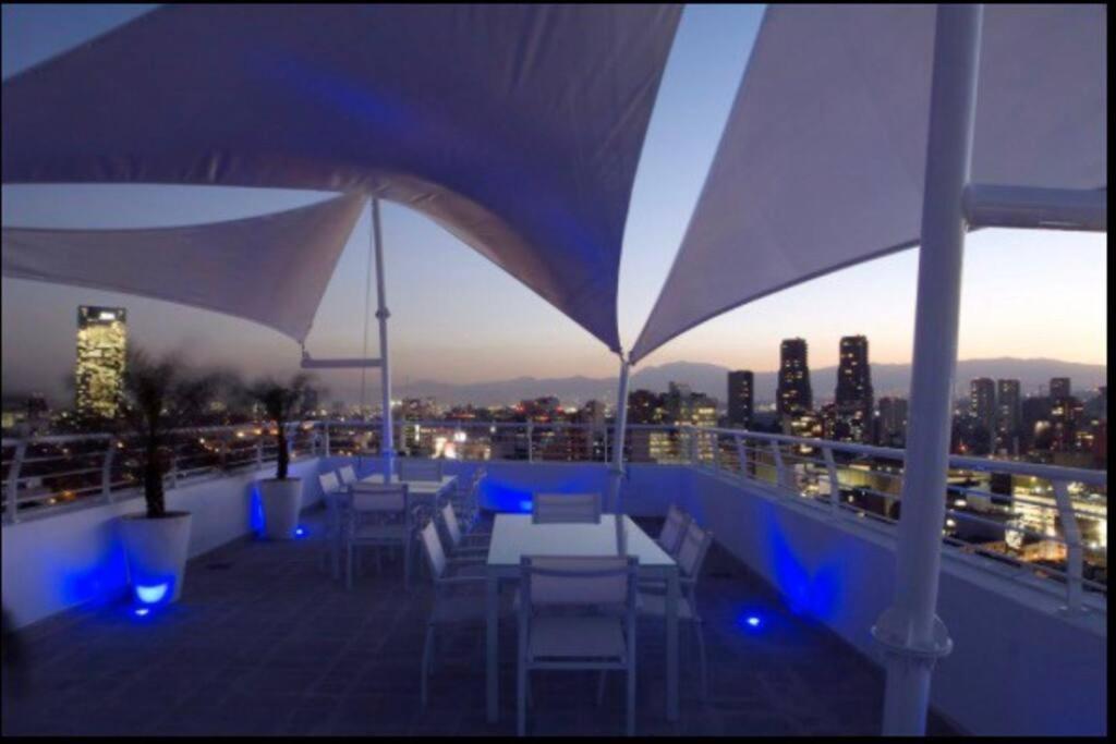 Appartement Polanco Pool Amazing View Gym Parking à Mexico Extérieur photo