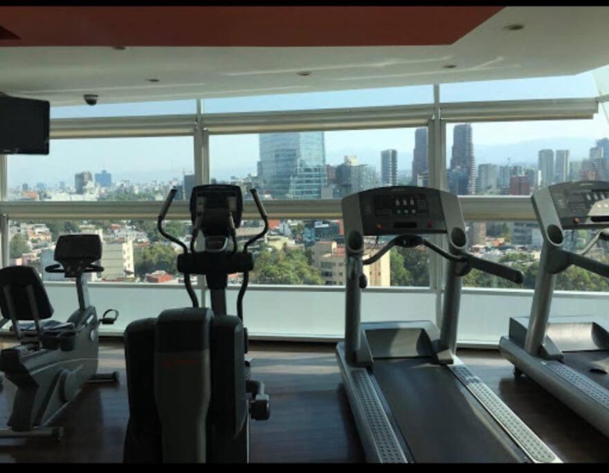 Appartement Polanco Pool Amazing View Gym Parking à Mexico Extérieur photo